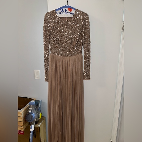 Maya Long Sleeve Bridesmaid Gown - Picture 2 of 5
